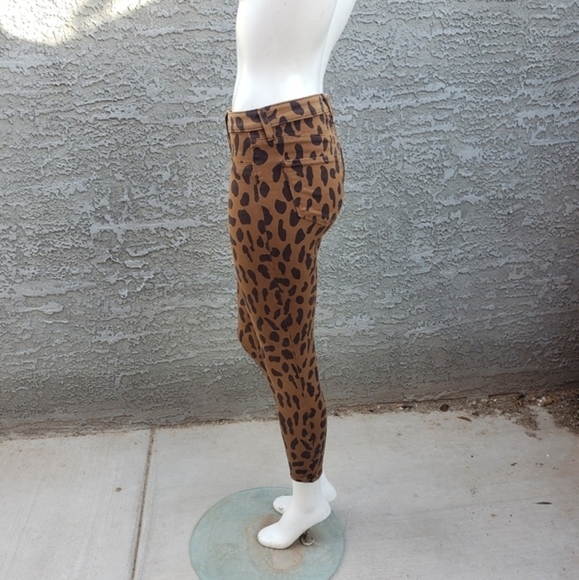 L'AGENCEMARGOT HIGH RISE ANIMAL PRINTED‎ SKINNY JEANS - Picture 4 of 11